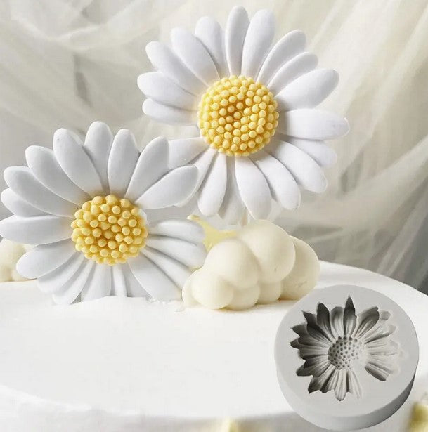 Large Daisy Fondant or Chocolate Silicone Mould