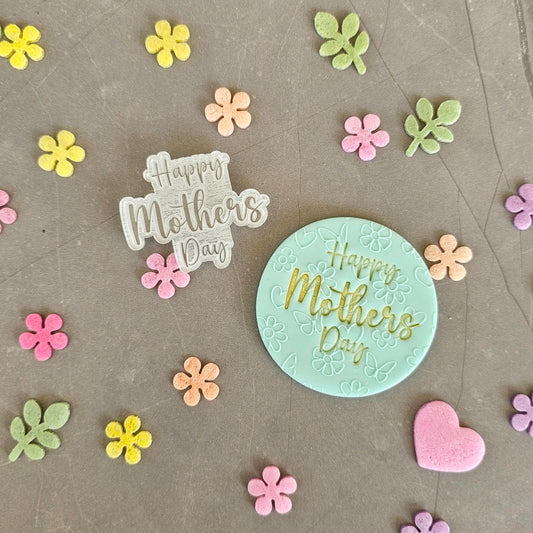 Happy Mother's Day Cookie Stamp