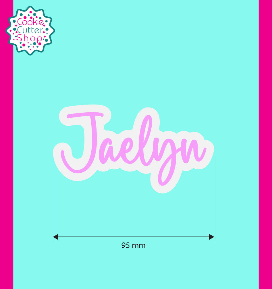 Custom 'Ballerina and Name' Embossers and Cutter sets