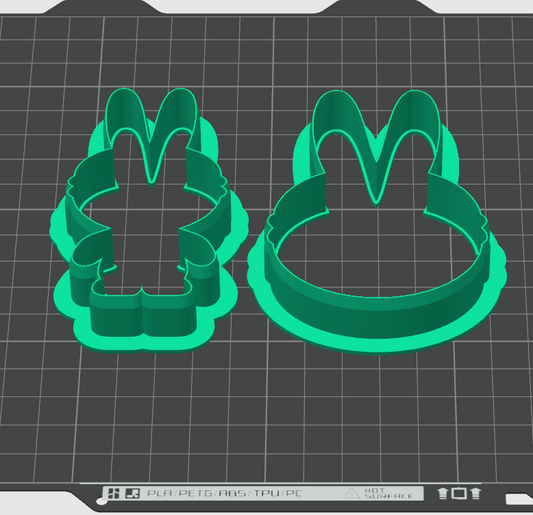Custom Bunny and Face Cutters