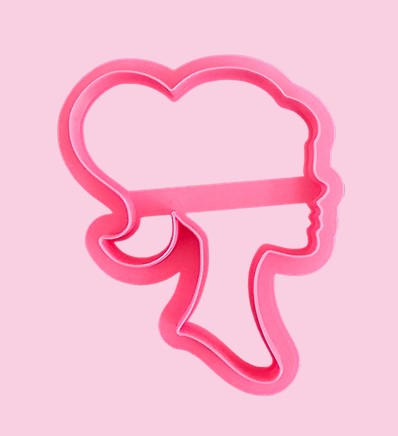 Doll Head Cookie Cutter