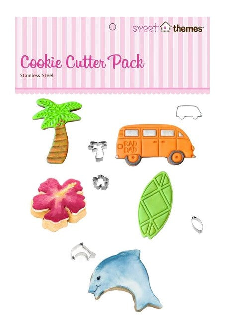 Beach Getaway Cookie Cutter Set 2