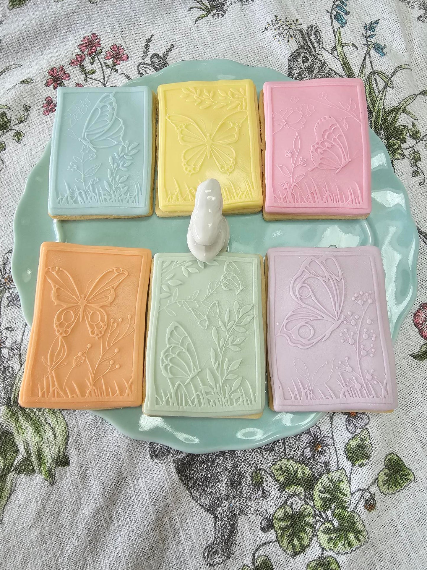 Spring Butterfly & Flower Debosser & Cookie Cutter Set