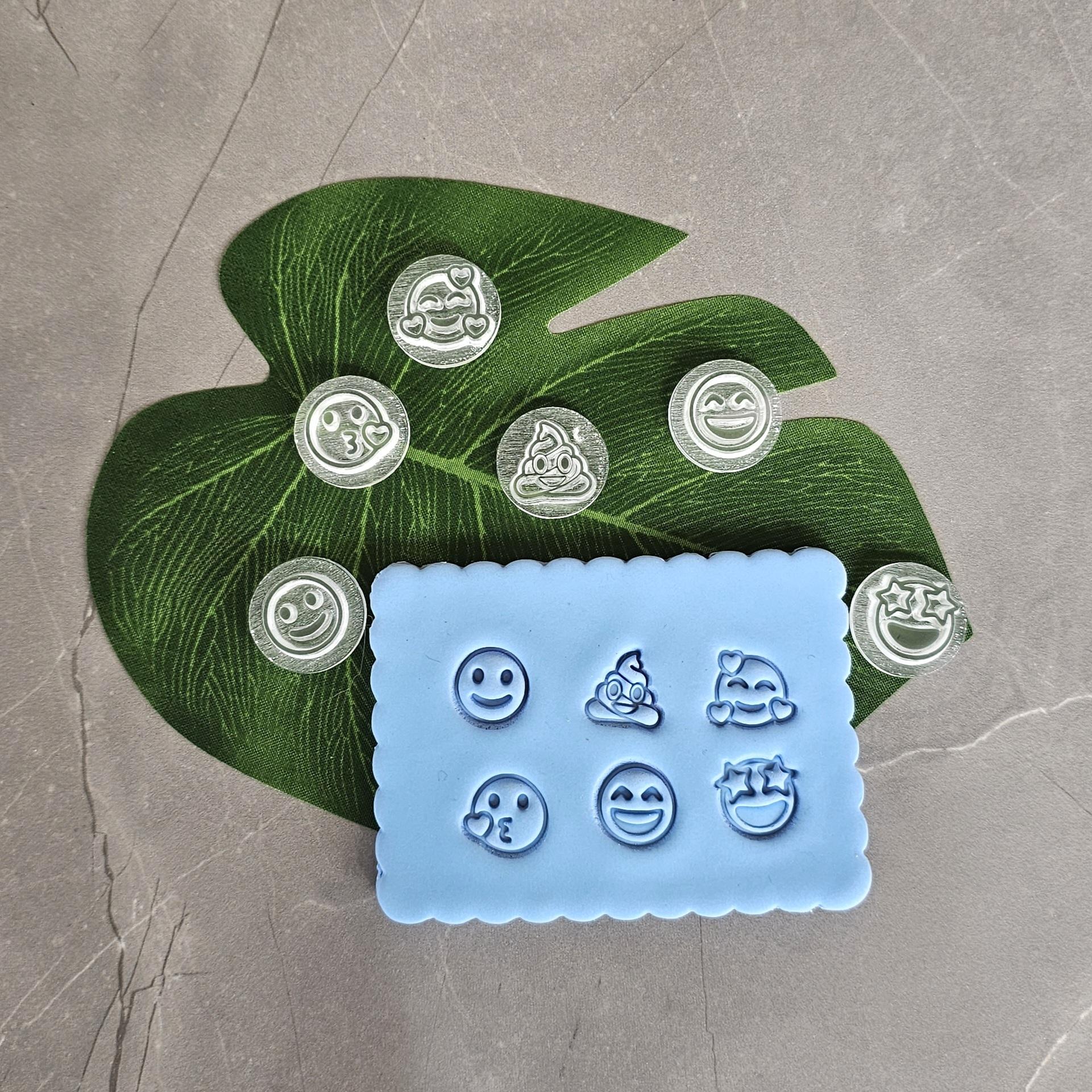 Mini Emoji Stamp Set