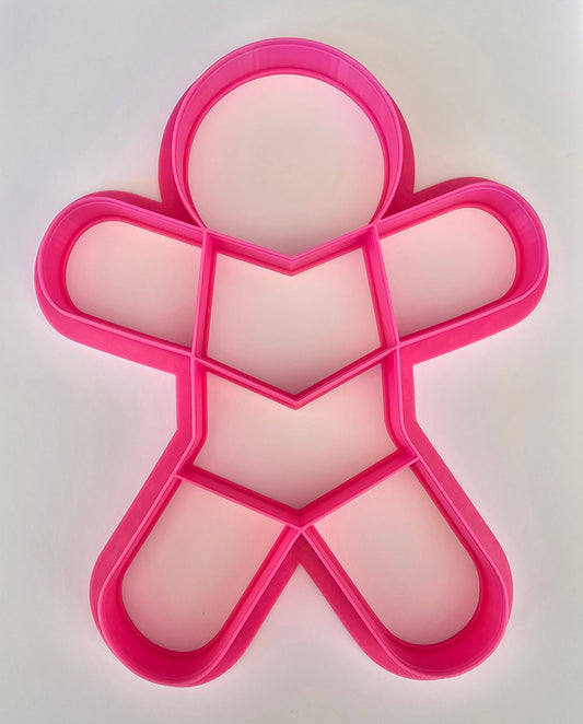 Gingerbread Man Cookie Cutter Puzzle
