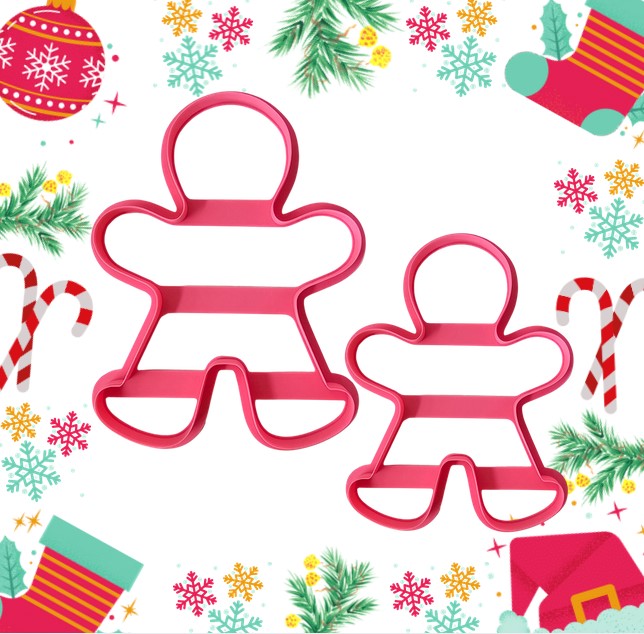 Gingerbread Person Cookie Cutter 2 Sizes