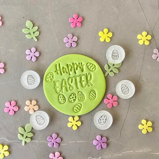 Mini Easter Abundance Fondant Stamp Set