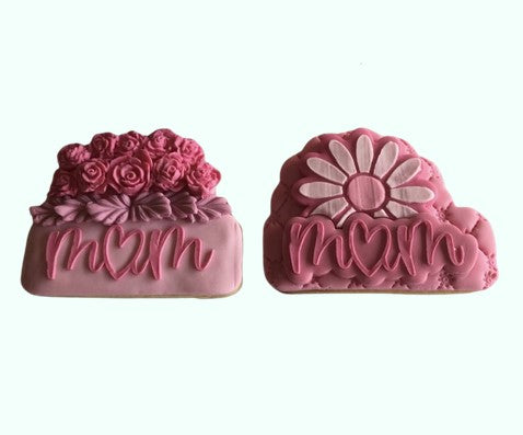 Mother's Day Cookie Cutter & Debosser Set