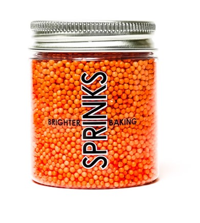 Sprinks Orange Nonpareils Sprinkles