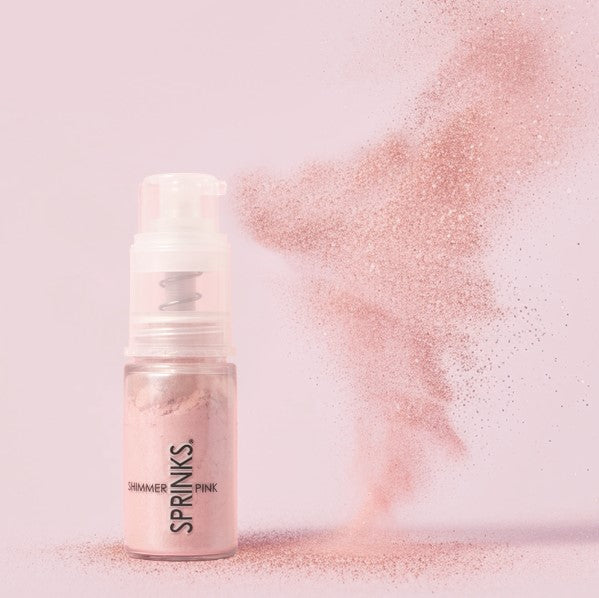 Pink Shimmer Dust Spray