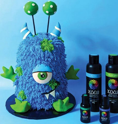 Vivid Sky Blue Gel Colour