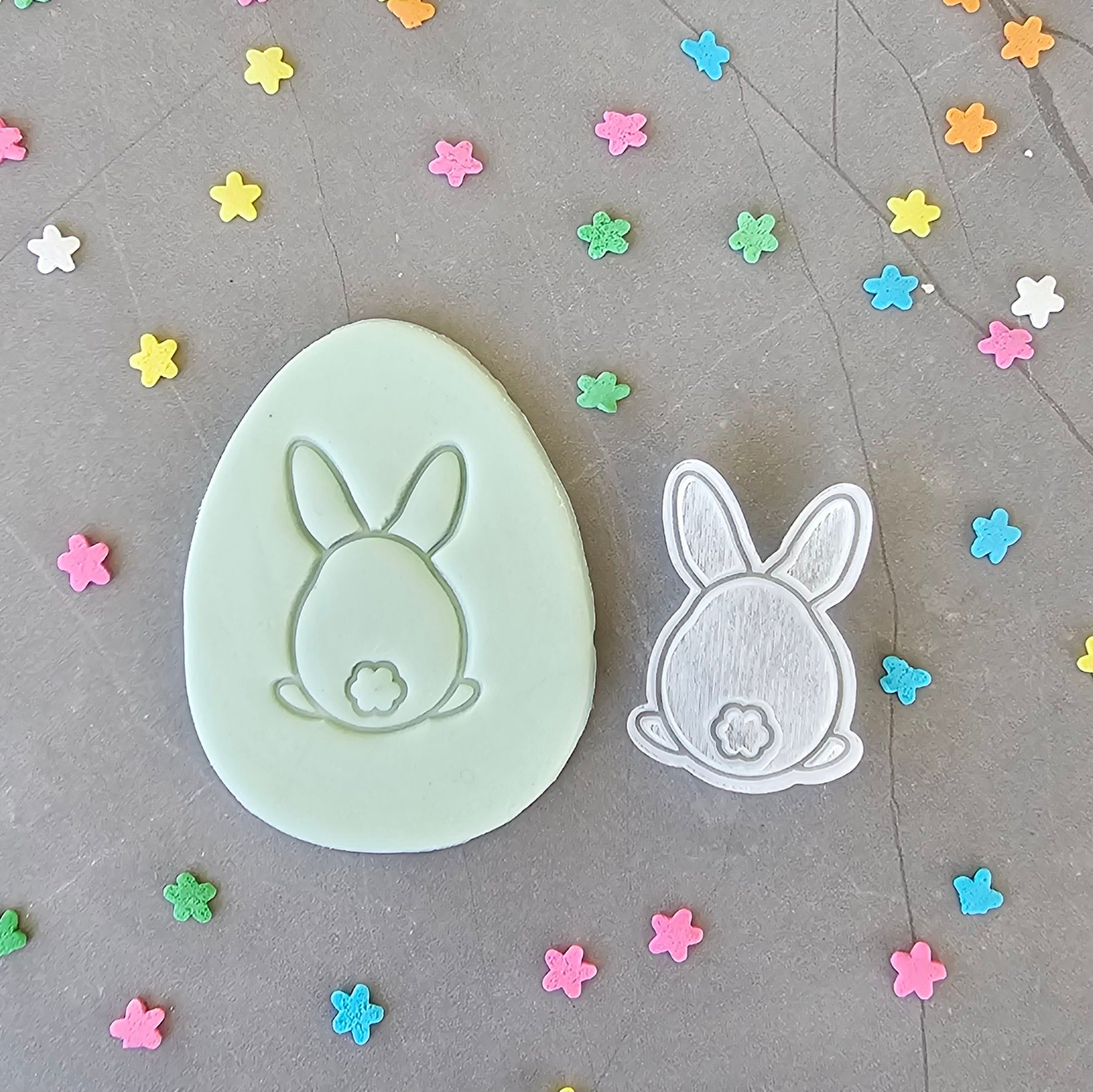 Small Bunny Cookie/Fondant Stamp