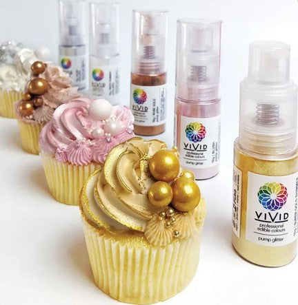 Vivid Pump Glitter 'Super Gold Shimmer'