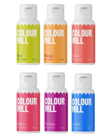 Colour Mill 'Tropical no.2' Oil Based Colours 6 Pack