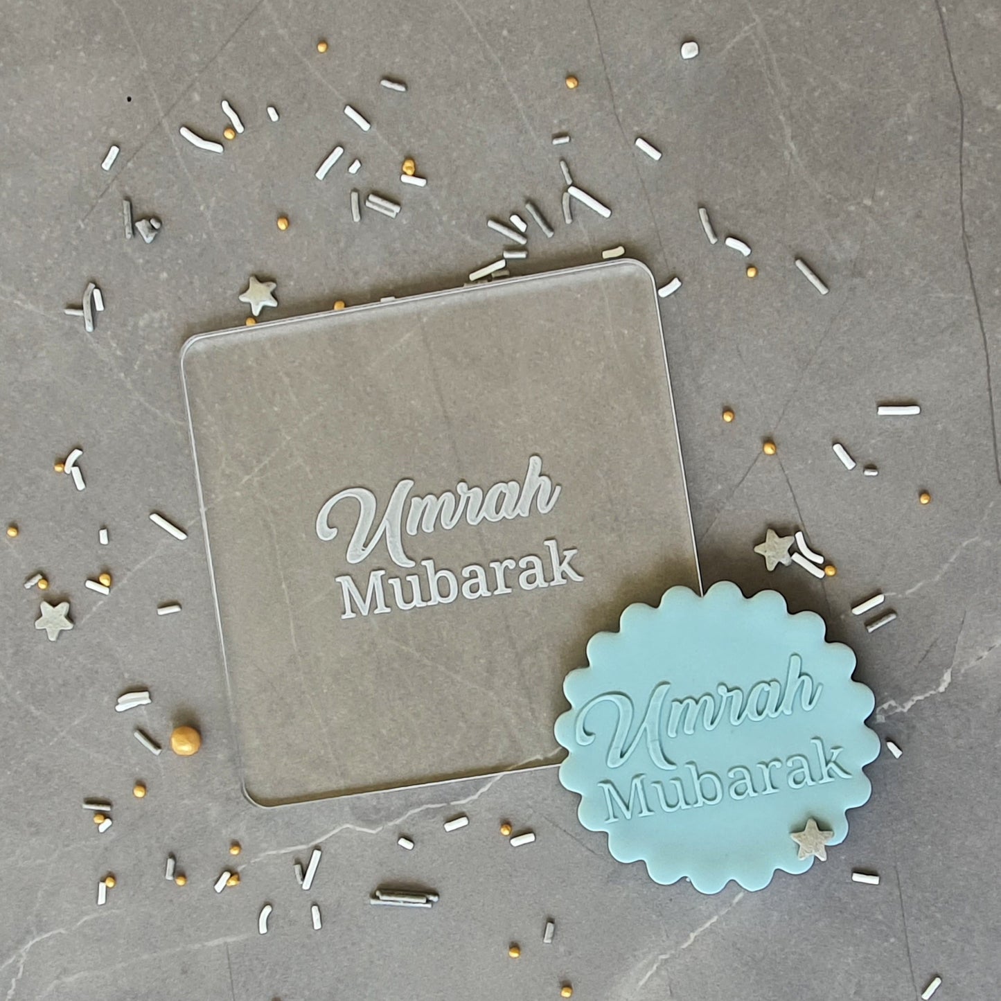 Umrah Mubarak Fondant Embosser