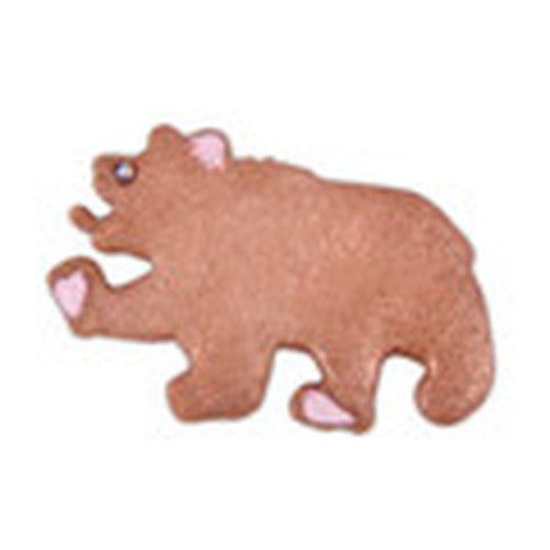 Bear with Embossed Detail 7cm Cookie Cutter-Cookie Cutter Shop Australia