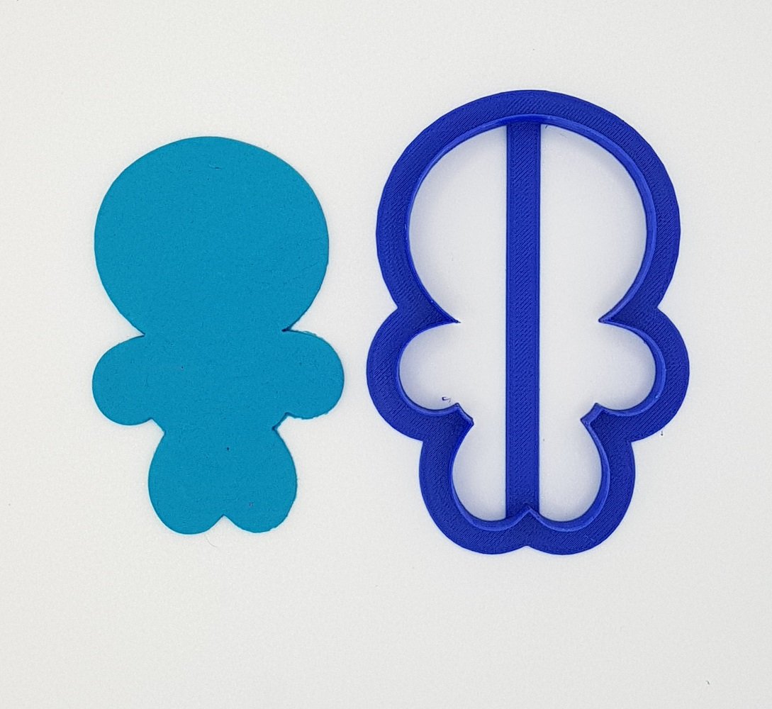 Gingerbread Man Cookie Cutter Large Head 10cm | Cookie Cutter Shop Australia