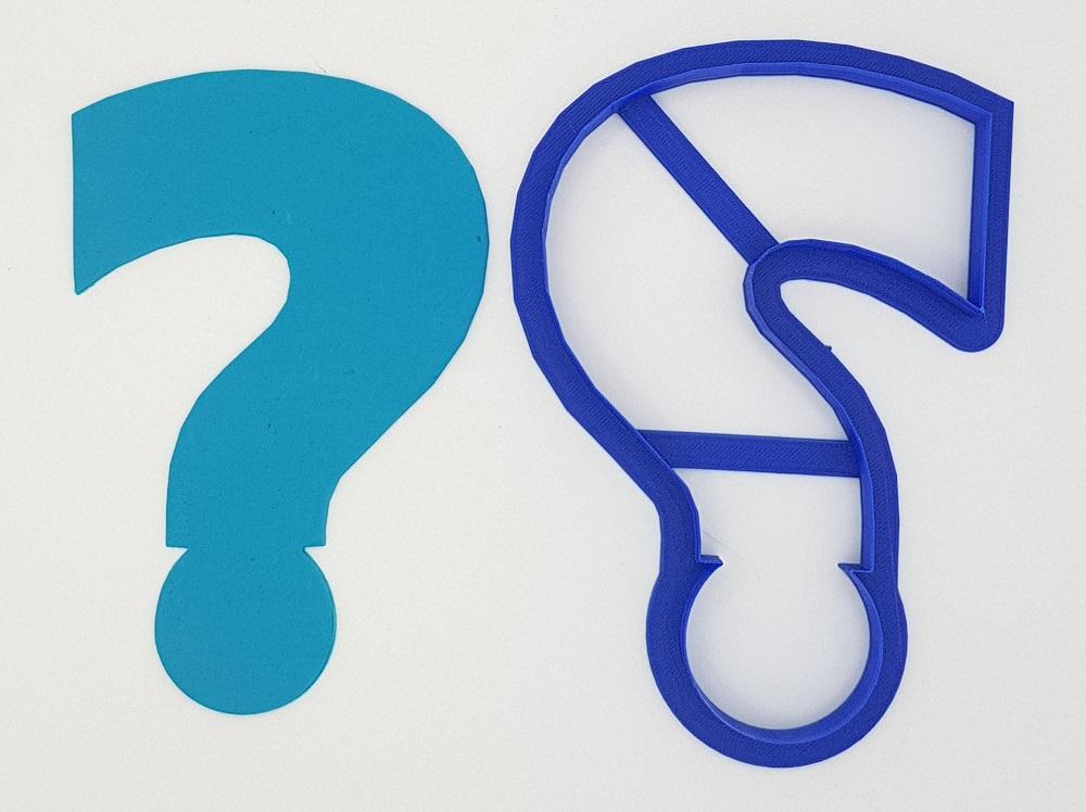 Question Mark Cookie Cutter