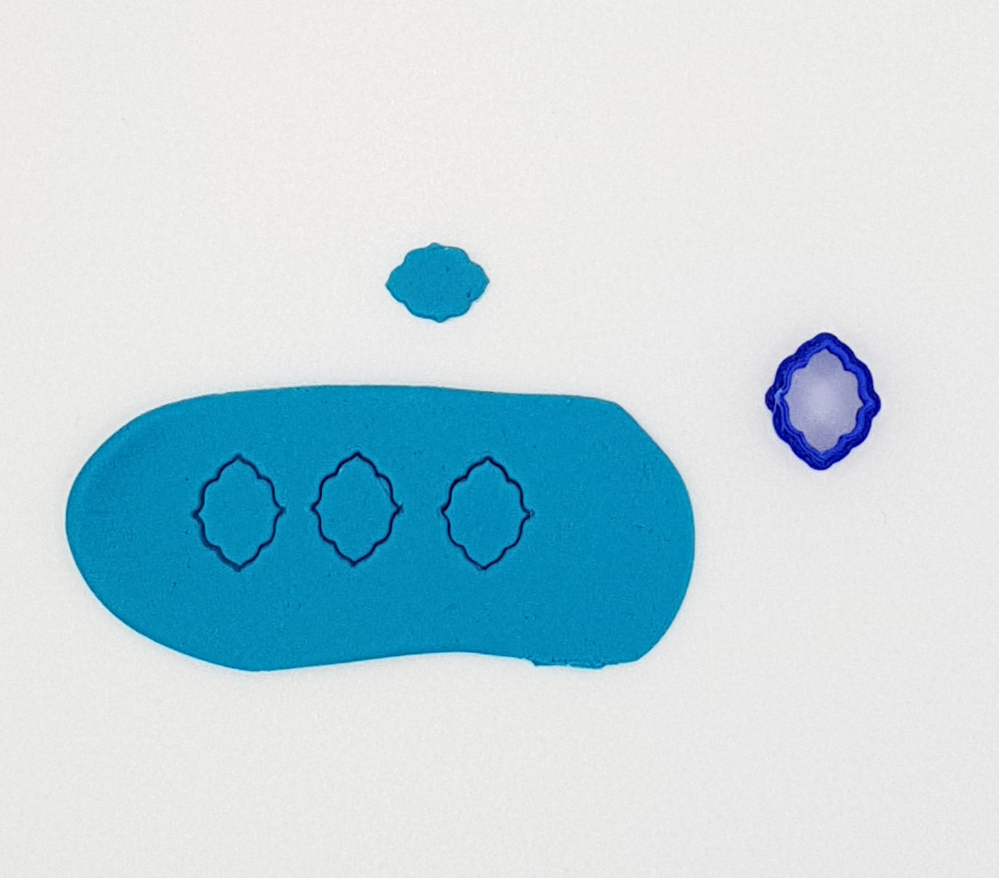 Tiny Mini Plaque Cookie Cutter 1.5cm