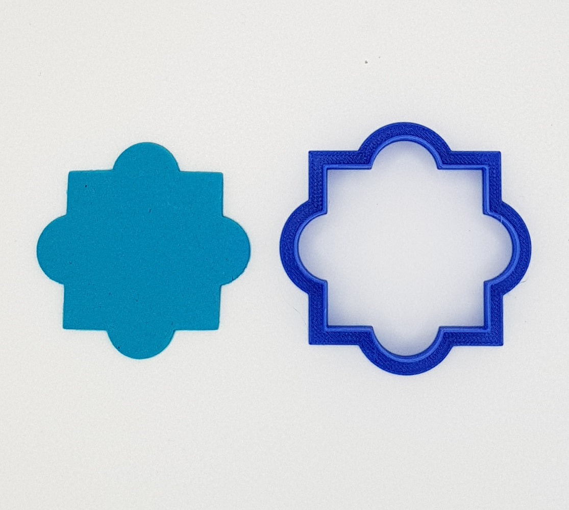 Moroccan Plaque 3 Cookie Cutter 6, 8 or 10cm