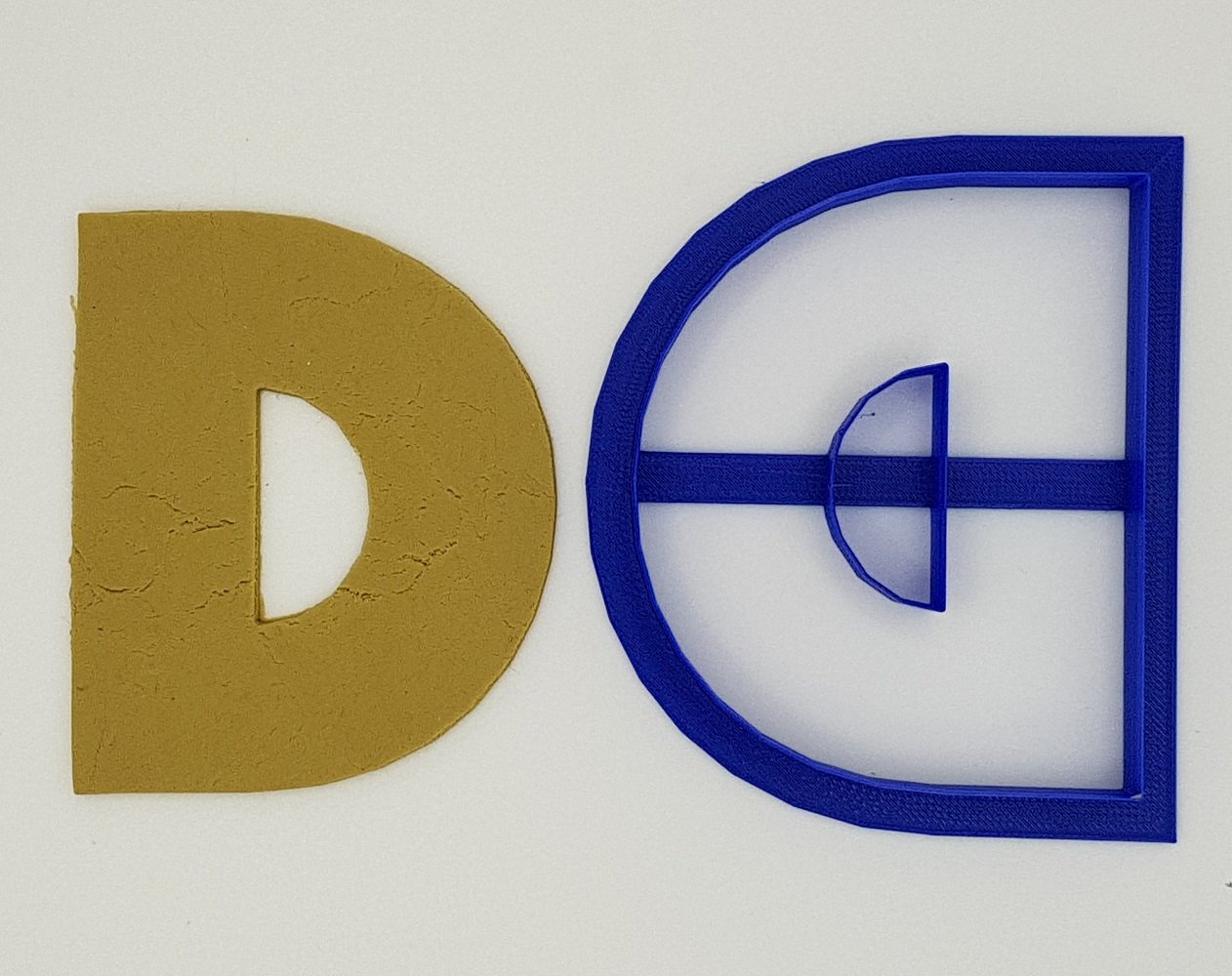 Chunky Alphabet Letter D 9.5cm Cookie Cutter