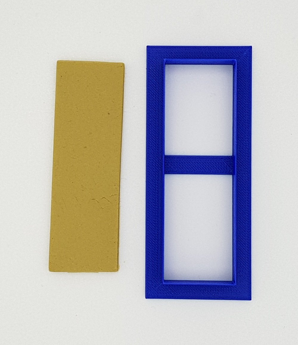 Chunky Alphabet Letter I Cookie Cutter 9.5cm