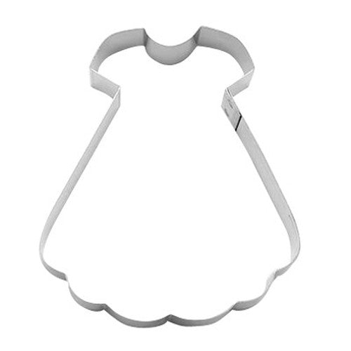 Christening Gown 10cm Cookie Cutter-Cookie Cutter Shop Australia