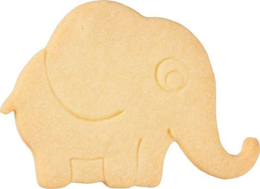 Elephant With Internal Detail 10.5cm Cookie Cutter-Cookie Cutter Shop Australia