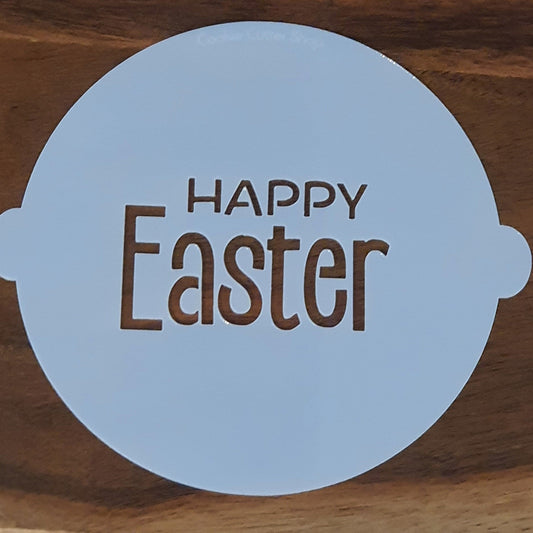 Happy Easter Stencil