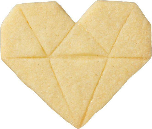 Heart Diamond 6.5cm Cookie Cutter-Cookie Cutter Shop Australia