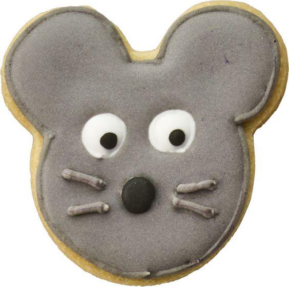 Mouse Face With Internal Detail 5.5cm Cookie Cutter-Cookie Cutter Shop Australia