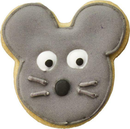 Mouse Face With Internal Detail 5.5cm Cookie Cutter-Cookie Cutter Shop Australia