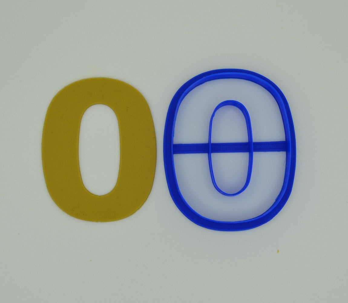 Number ) Cookie Cutter 8cm Tall-Cookie Cutter Shop Australia