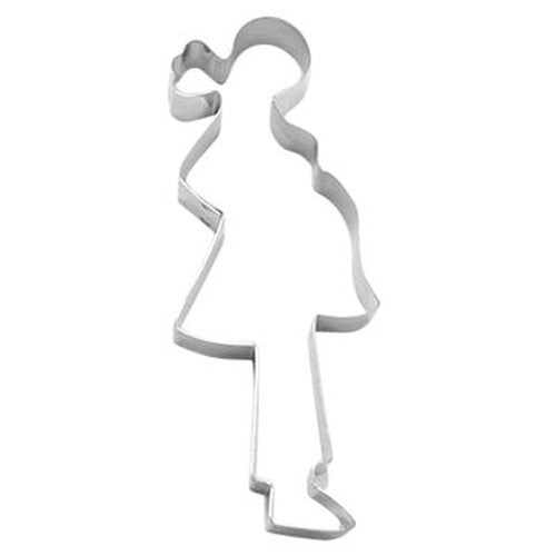 Pregnant Woman 12cm Cookie Cutter-Cookie Cutter Shop Australia