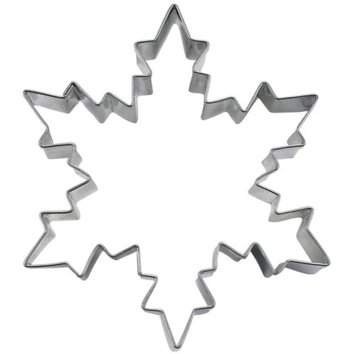 Snowflake Ice Crystal 9.5cm Stainless Steel Cookie Cutter | Cookie Cutter Shop Australia