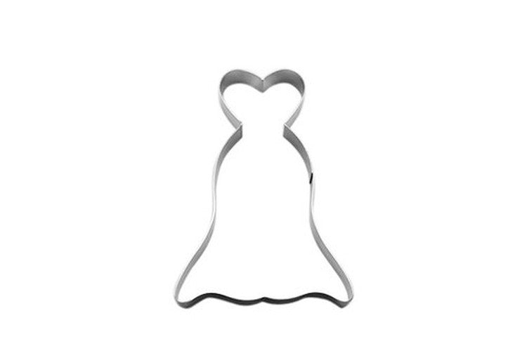 Sweetheart Dress 12cm Cookie Cutter-Cookie Cutter Shop Australia