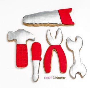 Tool Cookie Cutter Set & Mr Fix It Embosser | Cookie Cutter Shop Australia