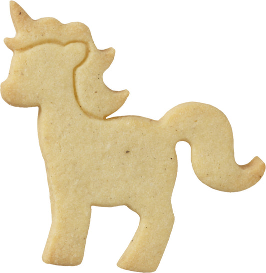 Unicorn 8.5cm With Internal Detail Cookie Cutter-Cookie Cutter Shop Australia