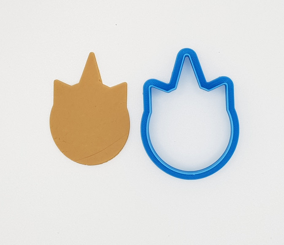 Unicorn Face 7cm Cookie Cutter-Cookie Cutter Shop Australia