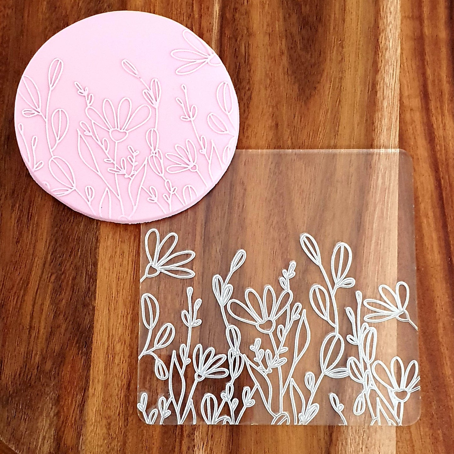 Wildflowers Fondant Debosser No.2 | Cookie Cutter Shop Australia