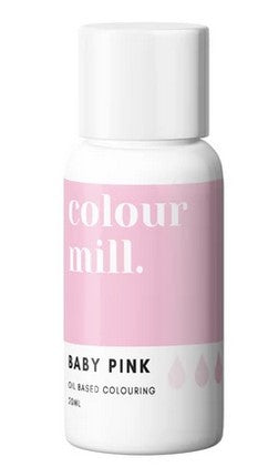 Colour Mill Baby Pink Oil Based Colouring 20ml | Cookie Cutter Shop Australia