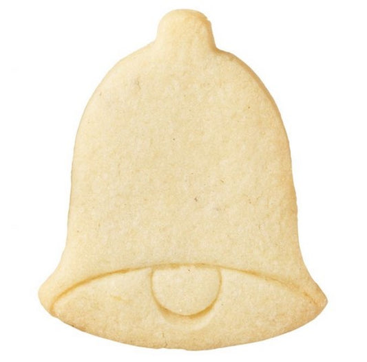 Bell Cookie Cutter with Embossed Detail 5.5cm | Cookie Cutter Shop Australia
