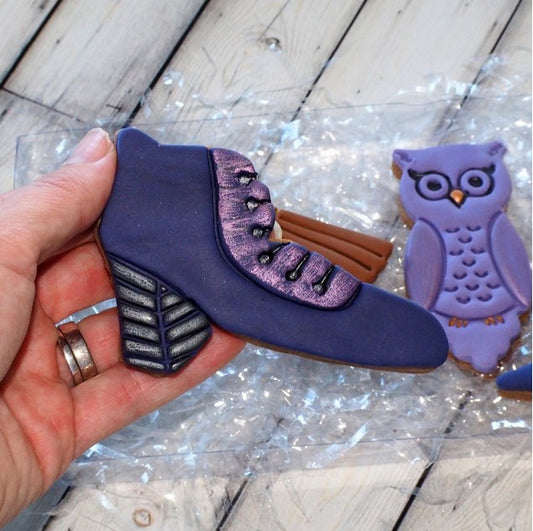 Witches Boot Cookie Cutter & Embosser | Cookie Cutter Shop Australia