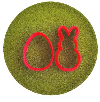 Bunny & Egg Cookie Cutter Set
