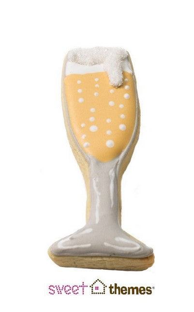 Champagne Glass Cookie Cutter 10cm