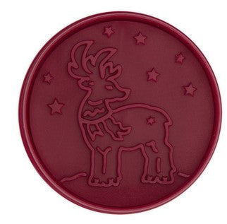 Christmas Reindeer Cooker Cutter Stamp and Ejector | Cookie Cutter Shop Australia