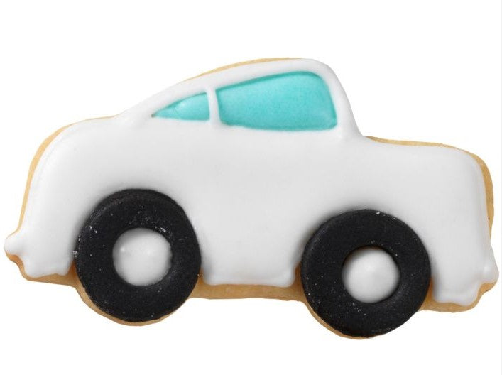 Coupe Car Cookie Cutter with Embossed Detail | Cookie Cutter Shop Australia