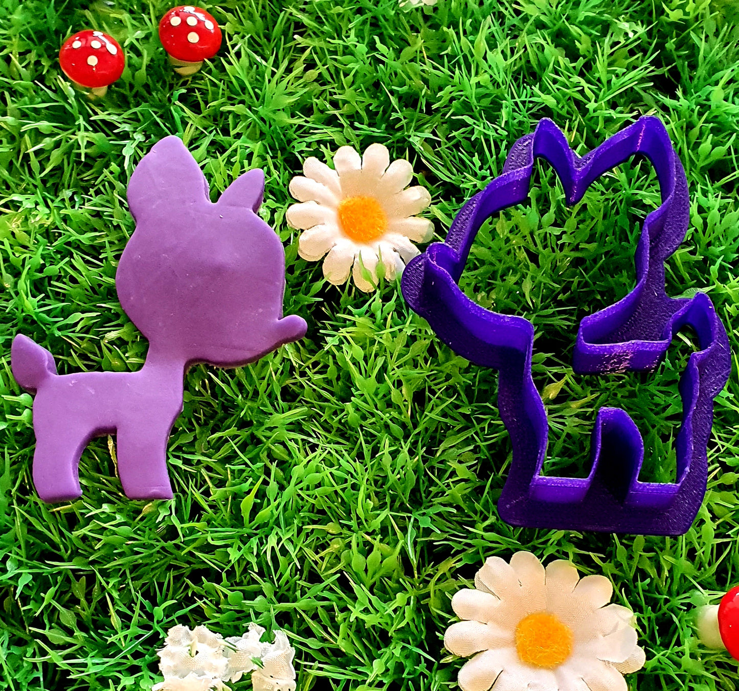 Cute Reindeer Cookie Cutter 9cm