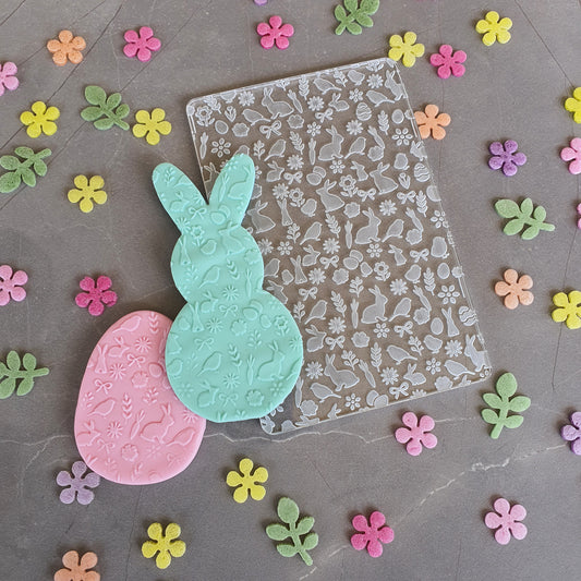 Easter Icons Pattern Fondant Embosser