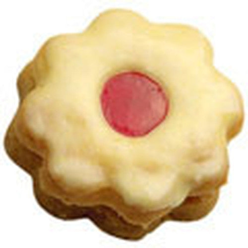 Flower with Circle in Middle Linzer Cookie Cutter with Ejector 5cm-Cookie Cutter Shop Australia